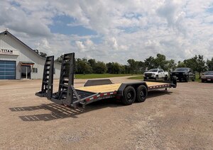 2026 Midsota 22' I Beam Equipment 17.6k Trailer