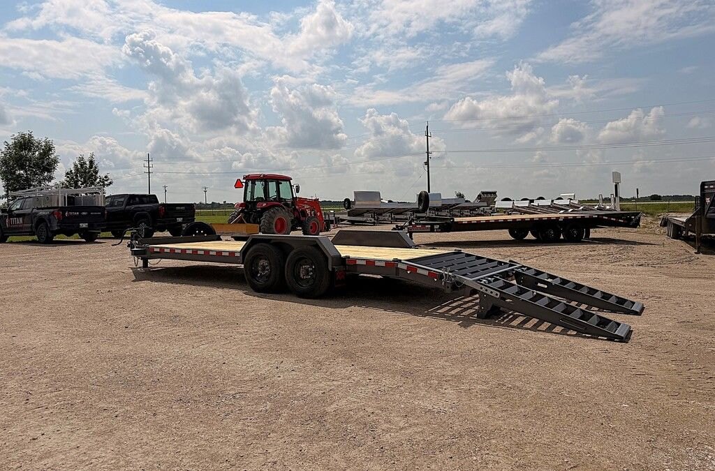 2026 Midsota 22' I Beam Equipment 17.6k Trailer
