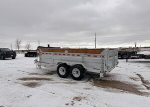 2026 One Sixteen Trailers Galvanized 14' Dump 14k Trailer