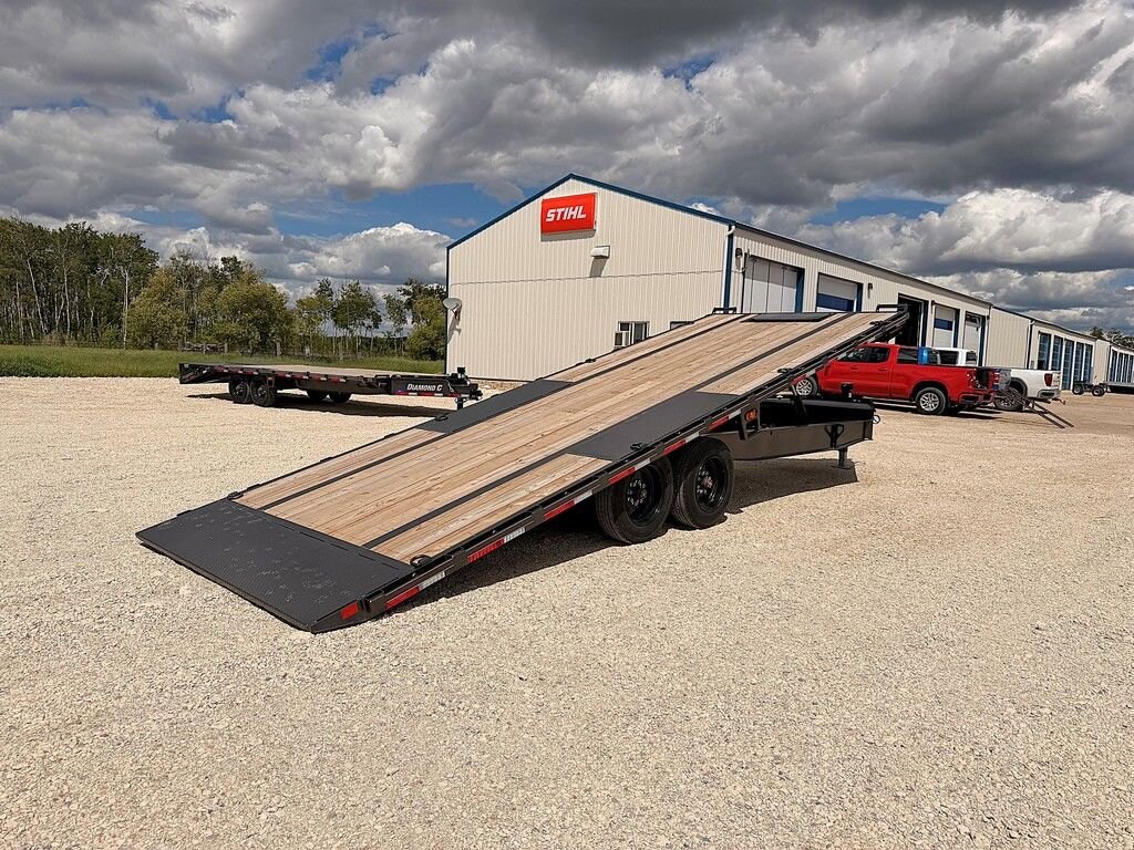 2026 Diamond C 24' Hydraulic Tilt Deckover DET 18k Trailer