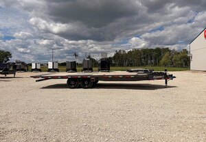 2026 Diamond C 24' Hydraulic Tilt Deckover DET 18k Trailer