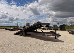 2026 Diamond C 24' Hydraulic Tilt Deckover DET 18k Trailer