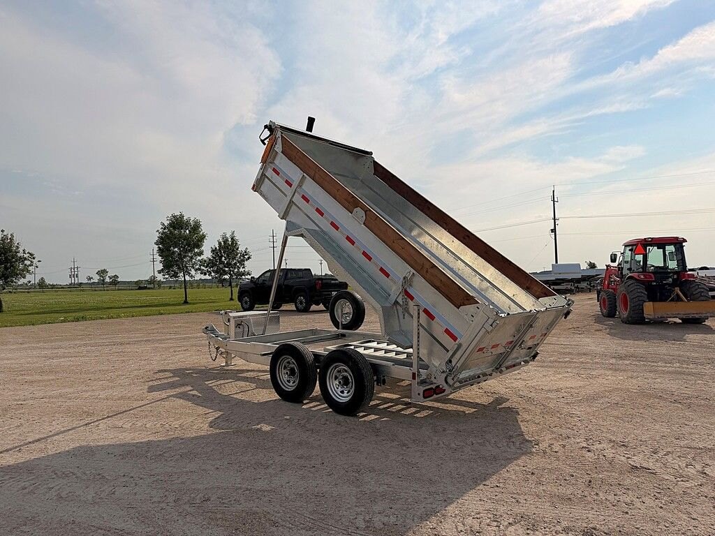 2027 One Sixteen Trailers Galvanized 12' Dump 10k Trailer