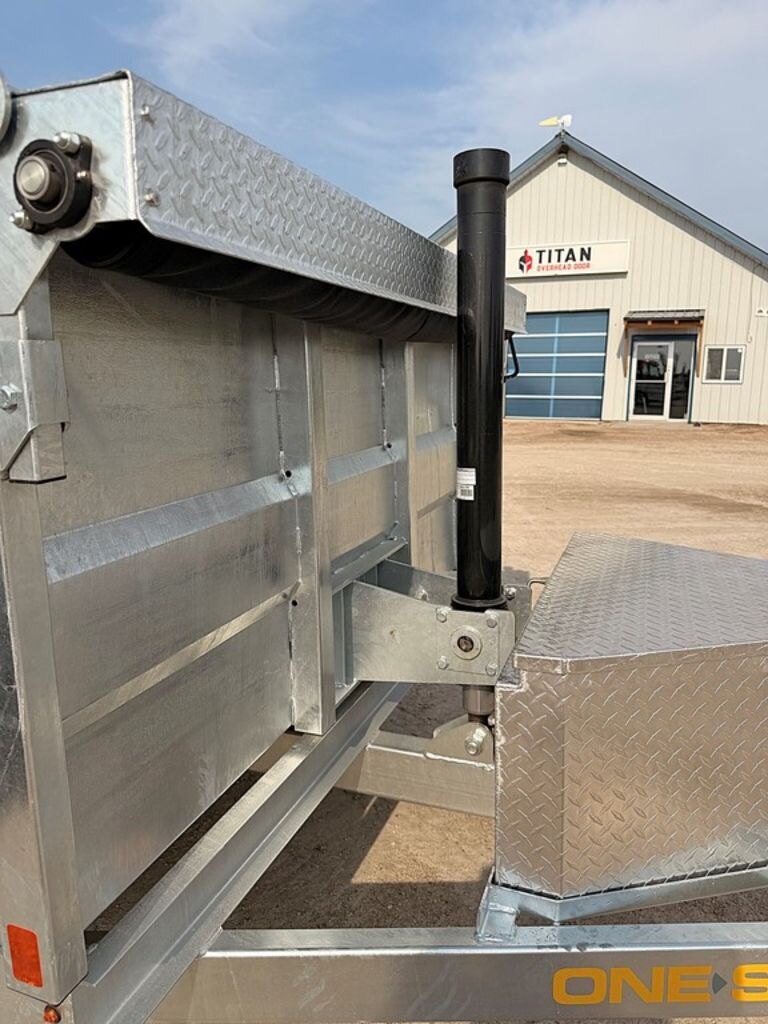 2027 One Sixteen Trailers Galvanized 12' Dump 10k Trailer