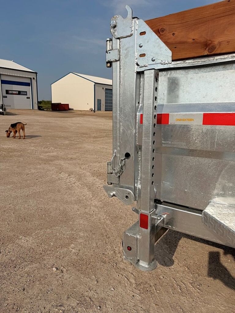 2027 One Sixteen Trailers Galvanized 12' Dump 10k Trailer