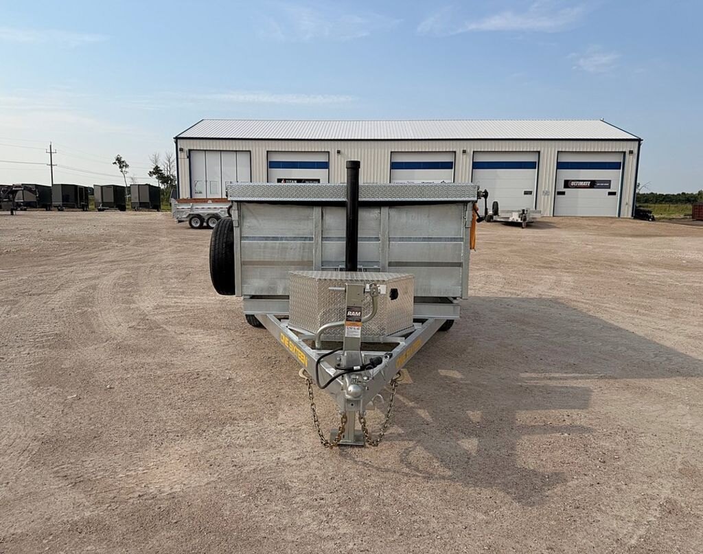 2027 One Sixteen Trailers Galvanized 12' Dump 10k Trailer
