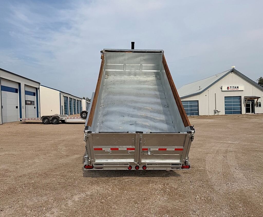 2027 One Sixteen Trailers Galvanized 12' Dump 10k Trailer
