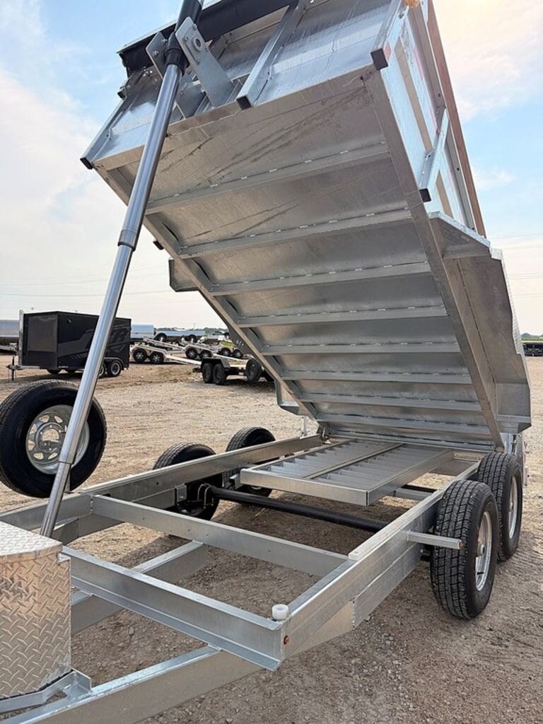 2027 One Sixteen Trailers Galvanized 12' Dump 10k Trailer