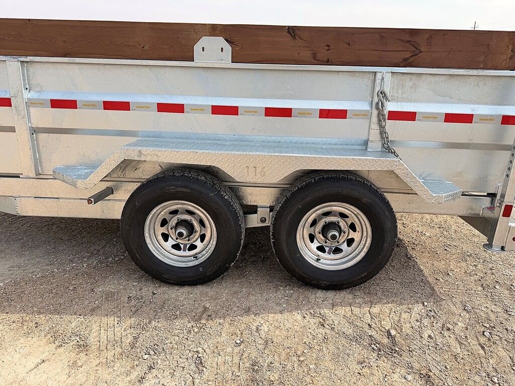 2027 One Sixteen Trailers Galvanized 12' Dump 10k Trailer