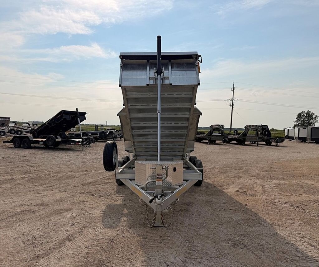 2027 One Sixteen Trailers Galvanized 12' Dump 10k Trailer