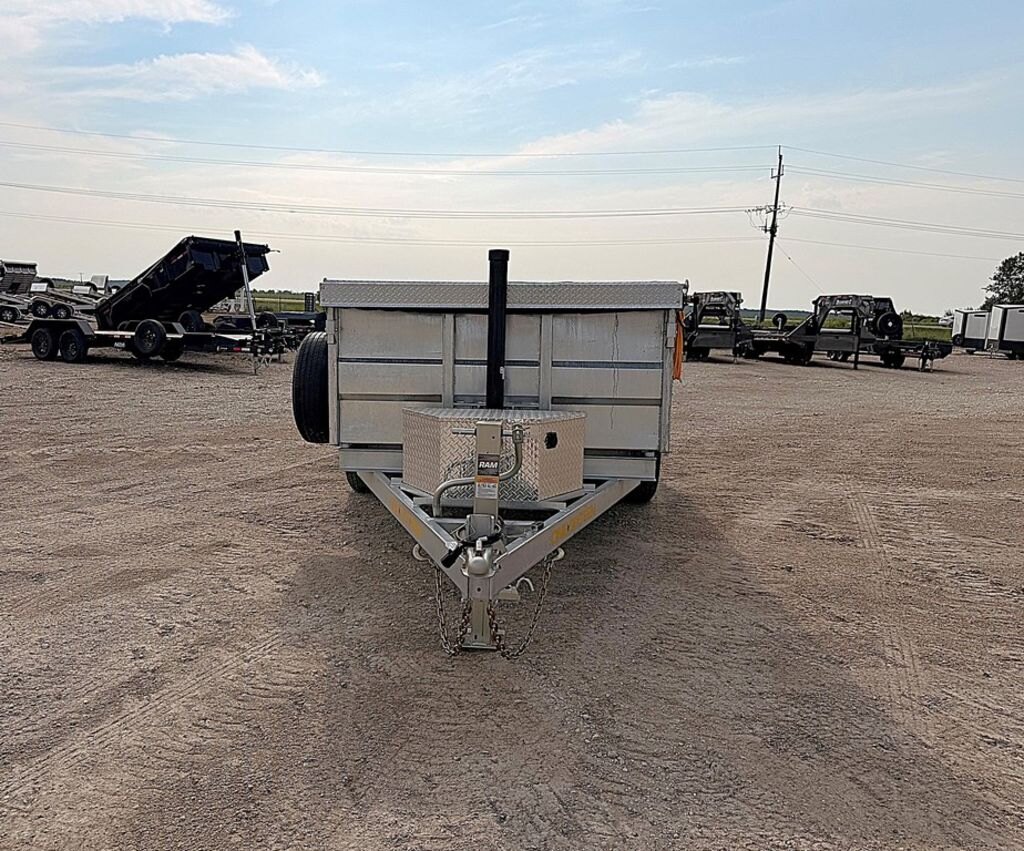 2027 One Sixteen Trailers Galvanized 12' Dump 10k Trailer