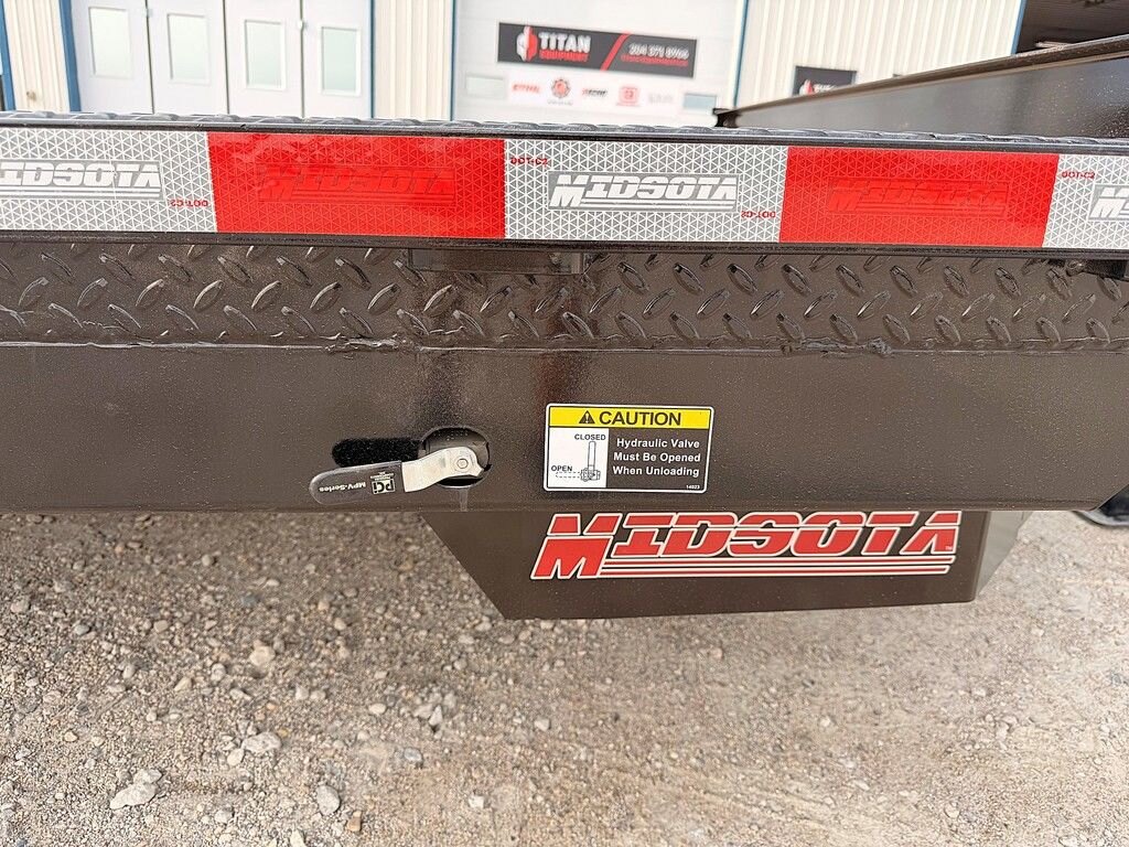 2026 Midsota 22' Wide Body Tilt Deck 17.6k Trailer