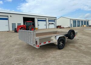 2026 Nordtek Trailers Aluminium 12' Utility 3K Trailer