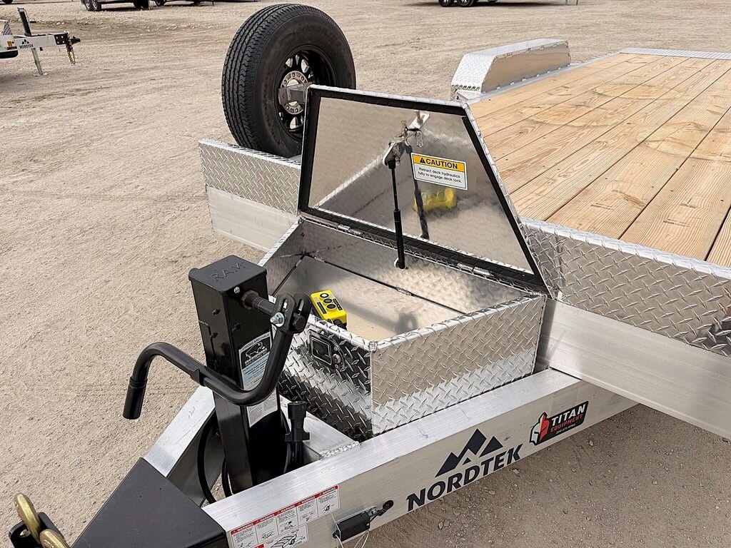 2027 Nordtek Trailers Aluminium 20' Tilt Deck 14k Trailer