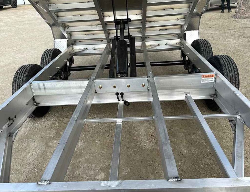 2027 Nordtek Trailers Aluminium 12' Dump 10k Trailer