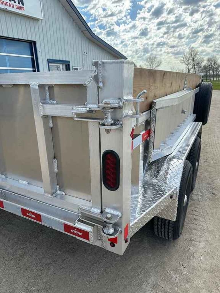 2027 Nordtek Trailers Aluminium 12' Dump 10k Trailer