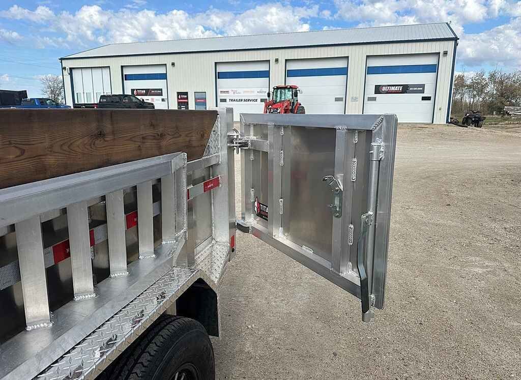 2027 Nordtek Trailers Aluminium 12' Dump 10k Trailer
