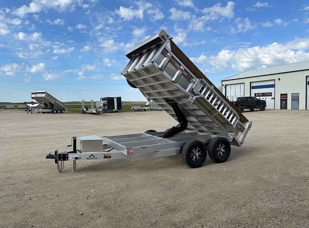 2027 Nordtek Trailers Aluminium 18' Landscape Utility 7k Trailer