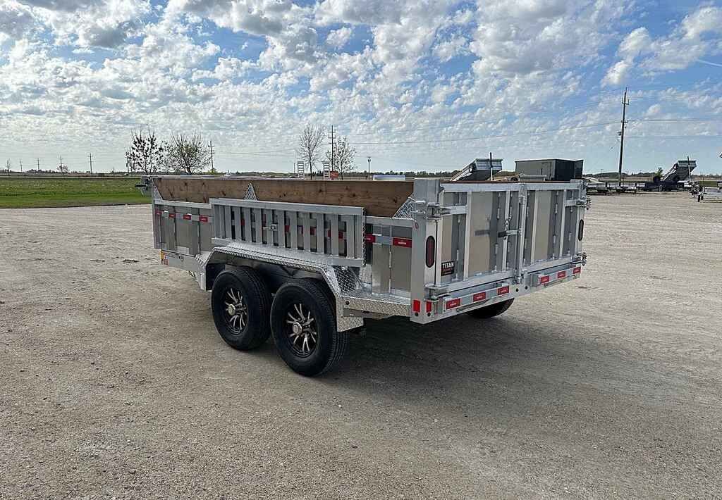 2027 Nordtek Trailers Aluminium 12' Dump 10k Trailer