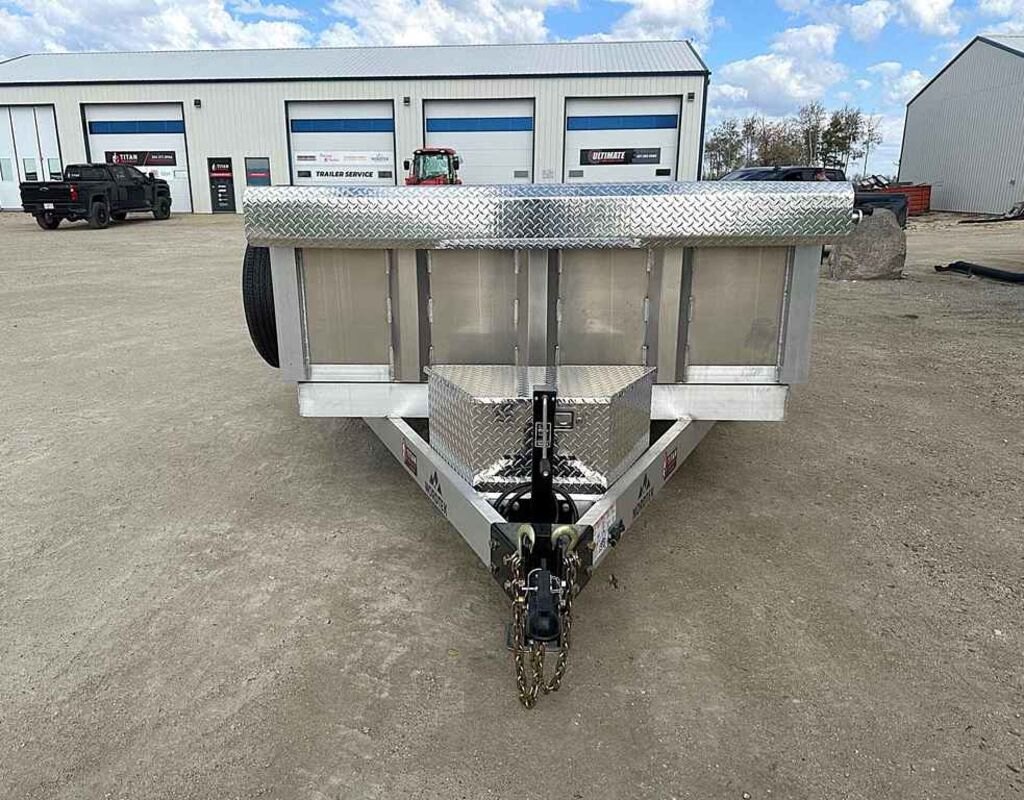 2027 Nordtek Trailers Aluminium 12' Dump 10k Trailer
