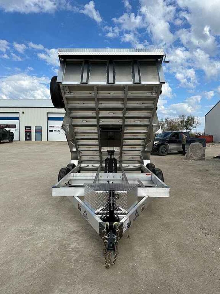 2027 Nordtek Trailers Aluminium 12' Dump 10k Trailer