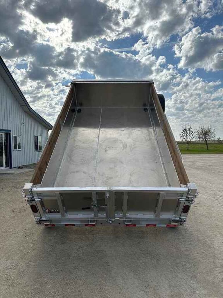 2027 Nordtek Trailers Aluminium 12' Dump 10k Trailer