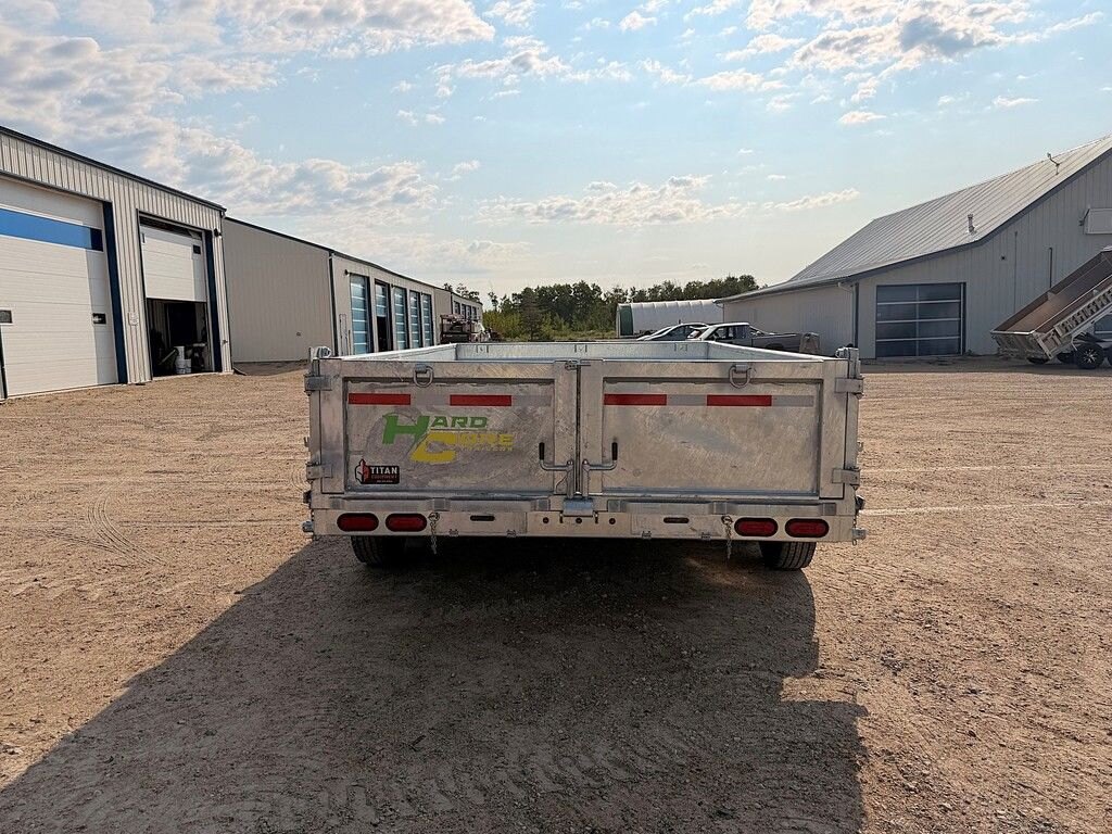 2027 Hard Core Trailers Galvanized 12' Dump 14k Trailer
