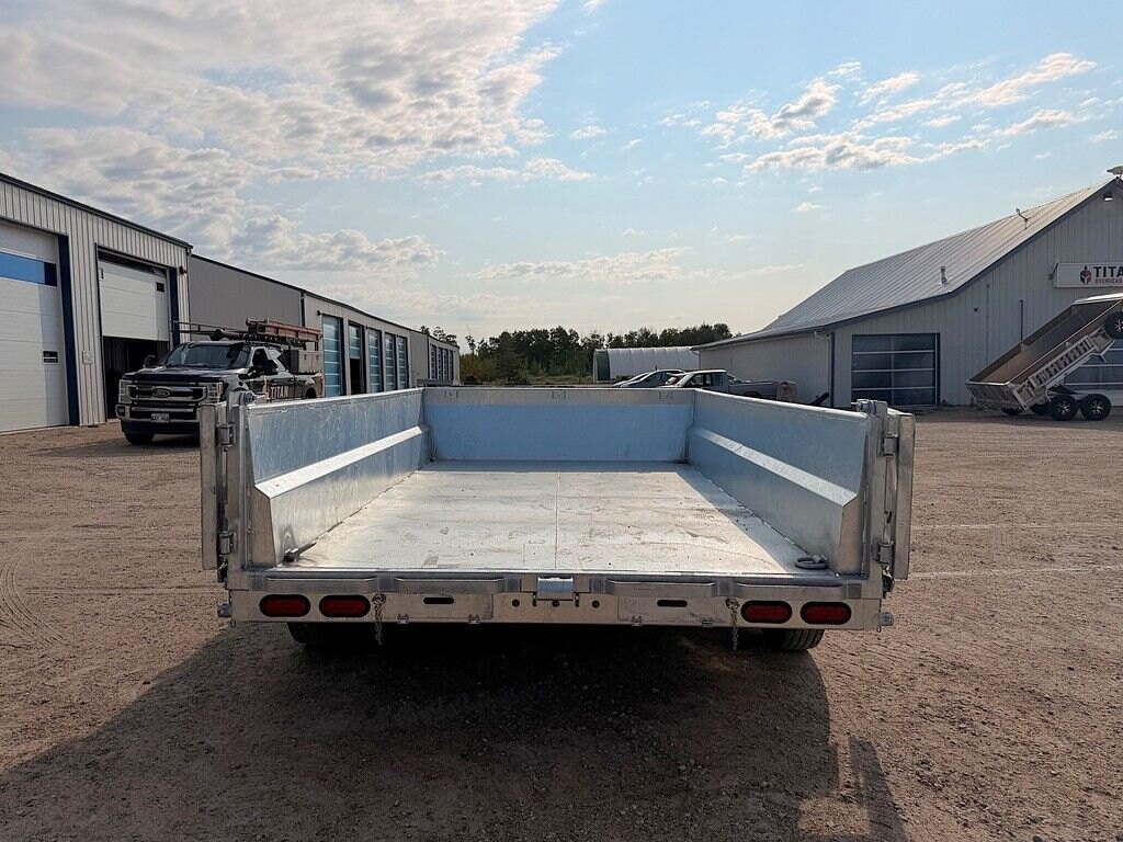 2027 Hard Core Trailers Galvanized 12' Dump 14k Trailer