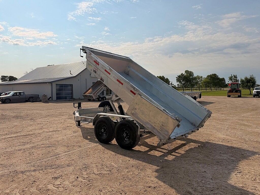 2027 Hard Core Trailers Galvanized 12' Dump 14k Trailer