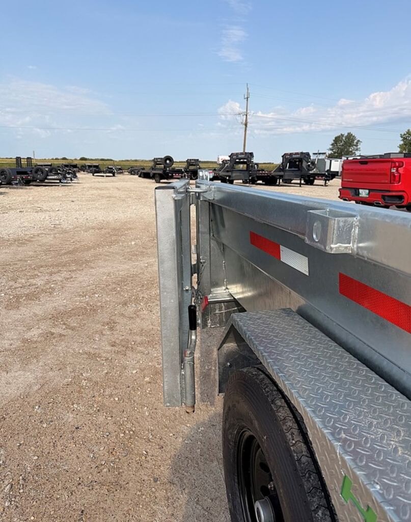 2027 Hard Core Trailers Galvanized 12' Dump 14k Trailer