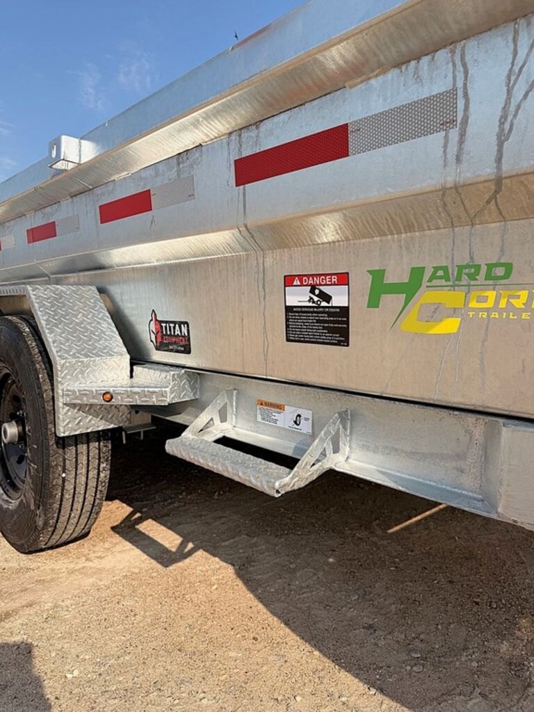 2027 Hard Core Trailers Galvanized 12' Dump 14k Trailer