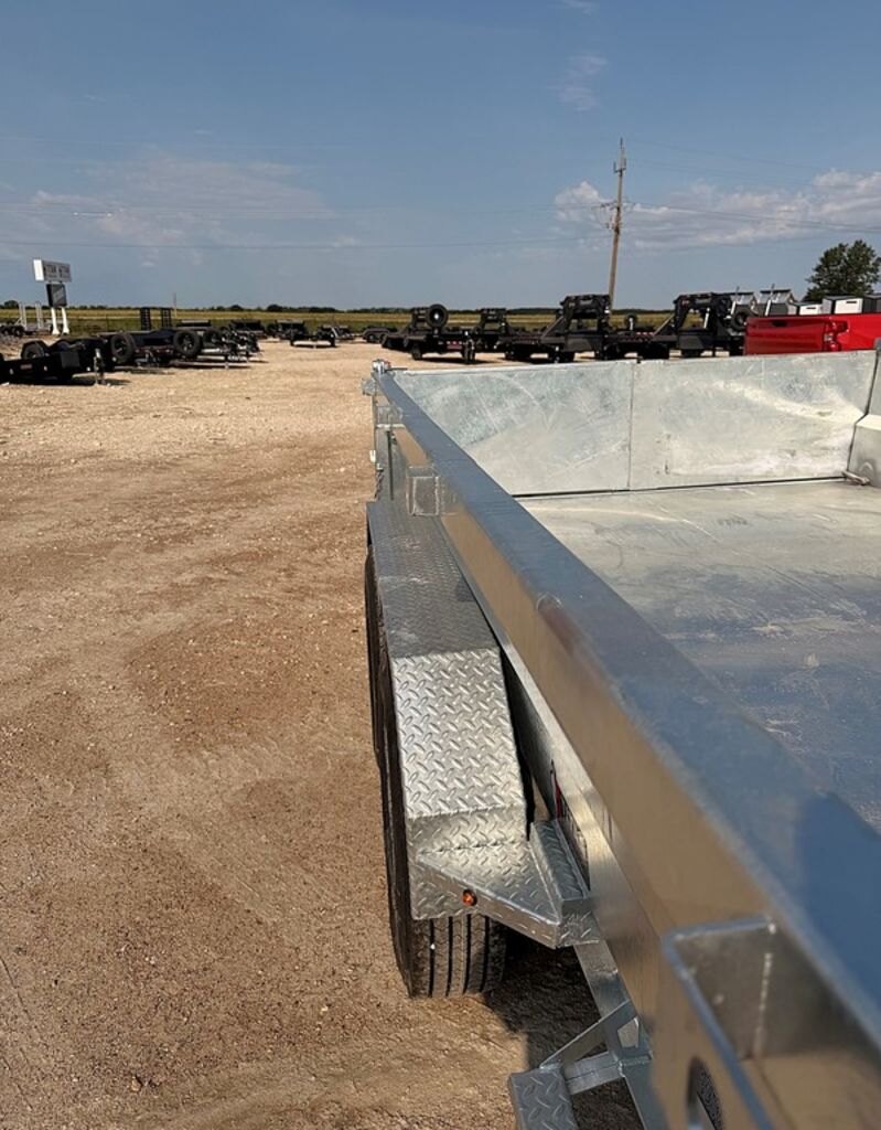 2027 Hard Core Trailers Galvanized 12' Dump 14k Trailer