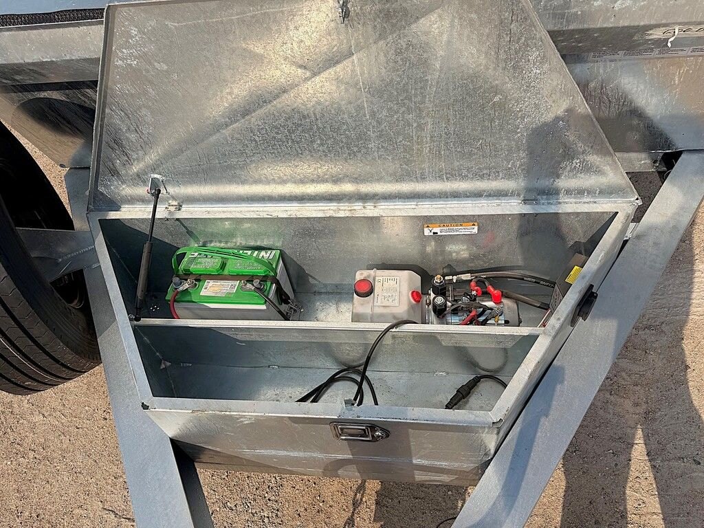2027 Hard Core Trailers Galvanized 12' Dump 14k Trailer