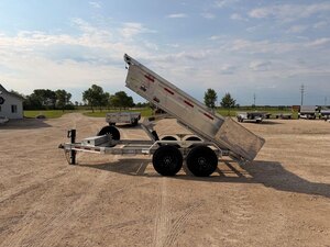 2027 Hard Core Trailers Galvanized 12' Dump 14k Trailer