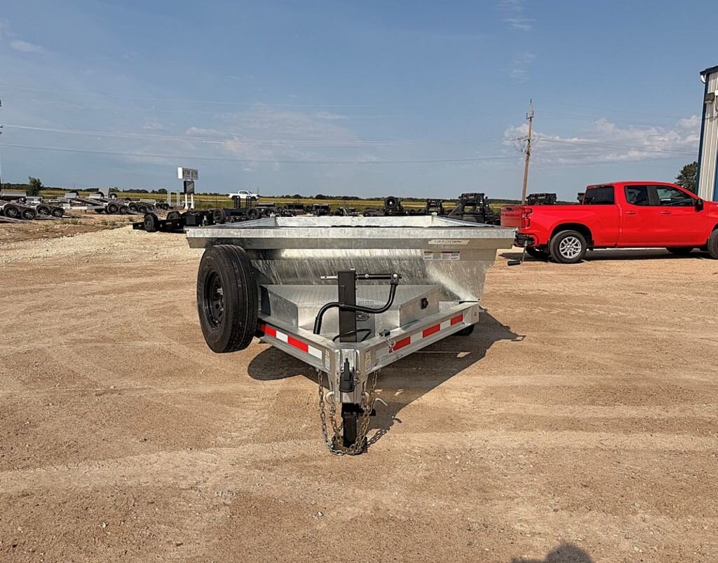 2027 Hard Core Trailers Galvanized 12' Dump 14k Trailer