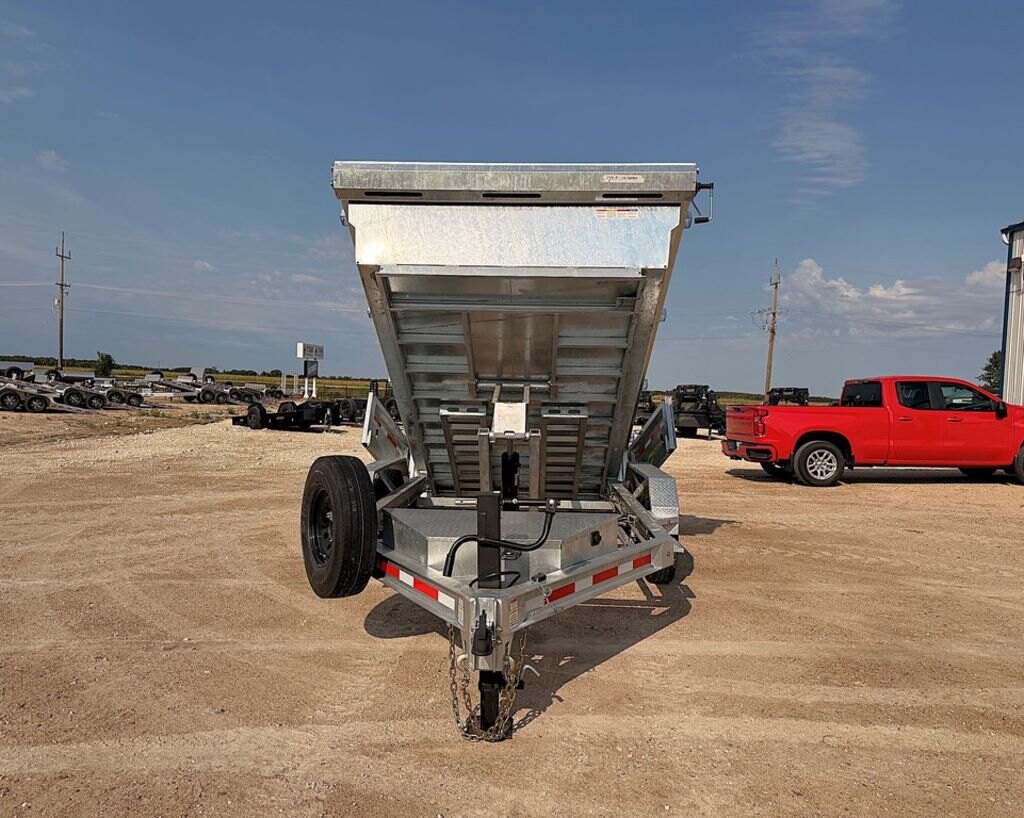 2027 Hard Core Trailers Galvanized 12' Dump 14k Trailer