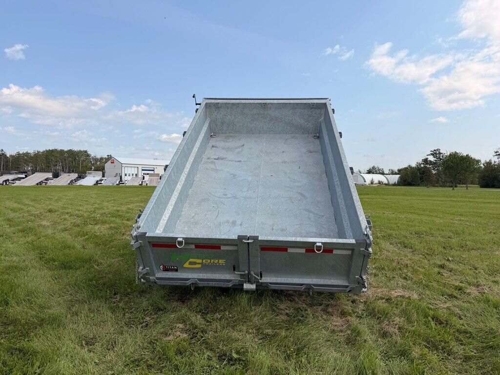 2027 Hard Core Trailers Galvanized 12' Dump 14k Trailer