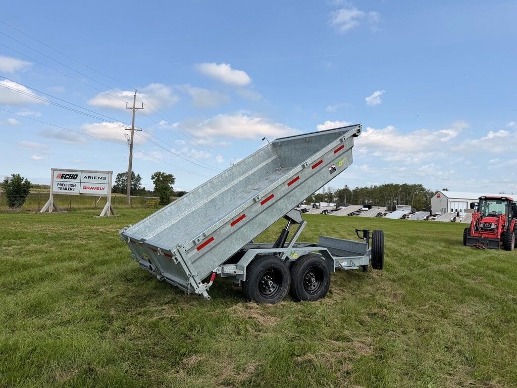 2027 Hard Core Trailers Galvanized 12' Dump 14k Trailer