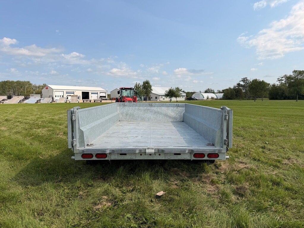 2027 Hard Core Trailers Galvanized 12' Dump 14k Trailer