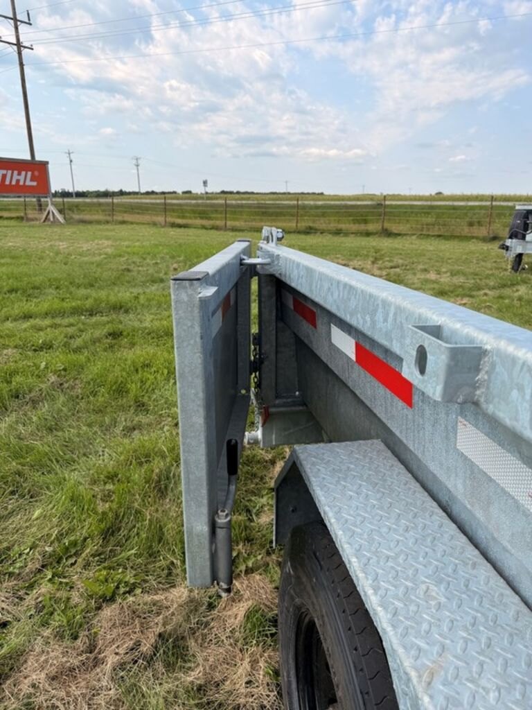 2027 Hard Core Trailers Galvanized 12' Dump 14k Trailer