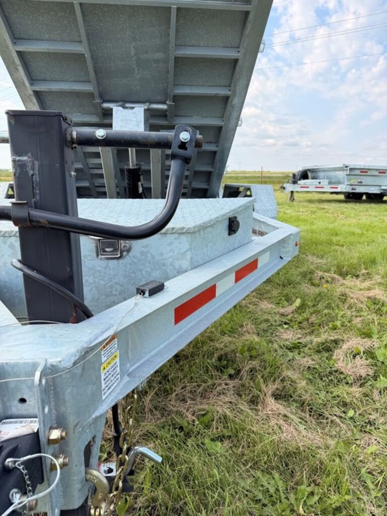 2027 Hard Core Trailers Galvanized 12' Dump 14k Trailer