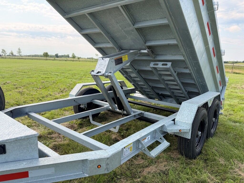 2027 Hard Core Trailers Galvanized 12' Dump 14k Trailer