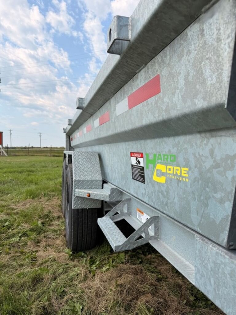 2027 Hard Core Trailers Galvanized 12' Dump 14k Trailer