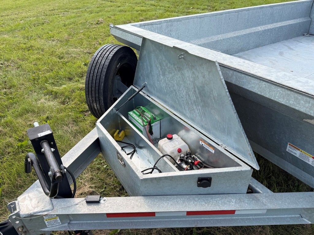 2027 Hard Core Trailers Galvanized 12' Dump 14k Trailer