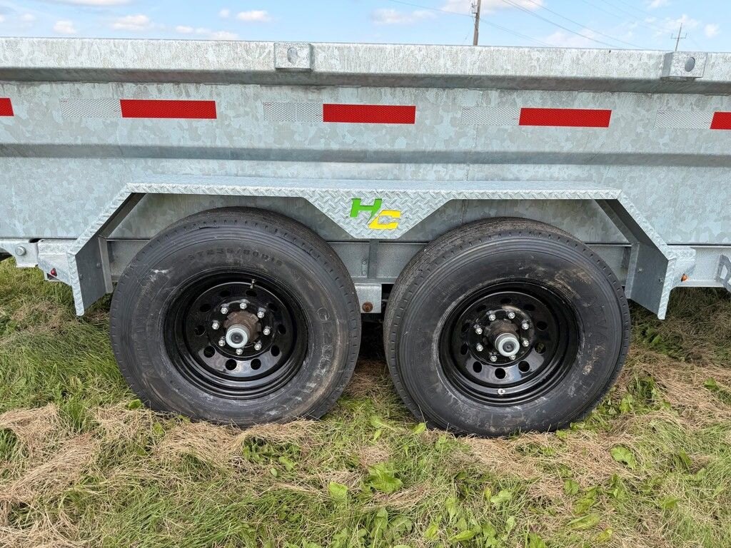 2027 Hard Core Trailers Galvanized 12' Dump 14k Trailer
