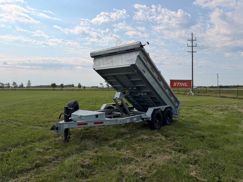 2027 Hard Core Trailers Galvanized 12' Dump 14k Trailer