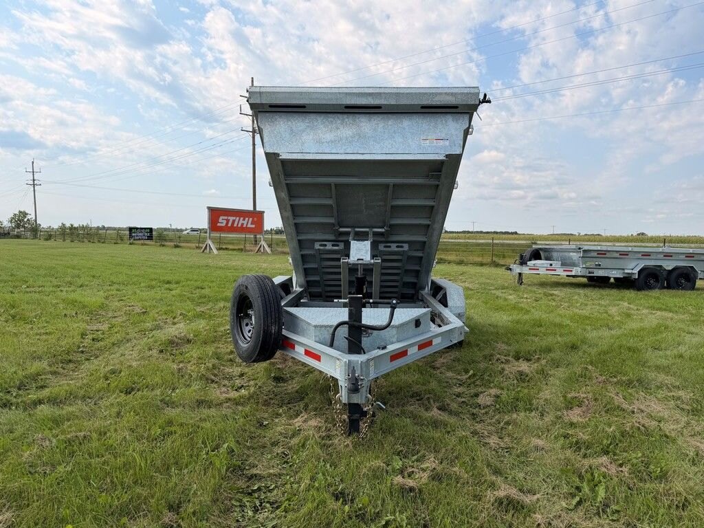 2027 Hard Core Trailers Galvanized 12' Dump 14k Trailer