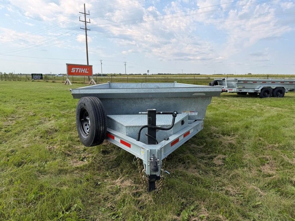 2027 Hard Core Trailers Galvanized 12' Dump 14k Trailer