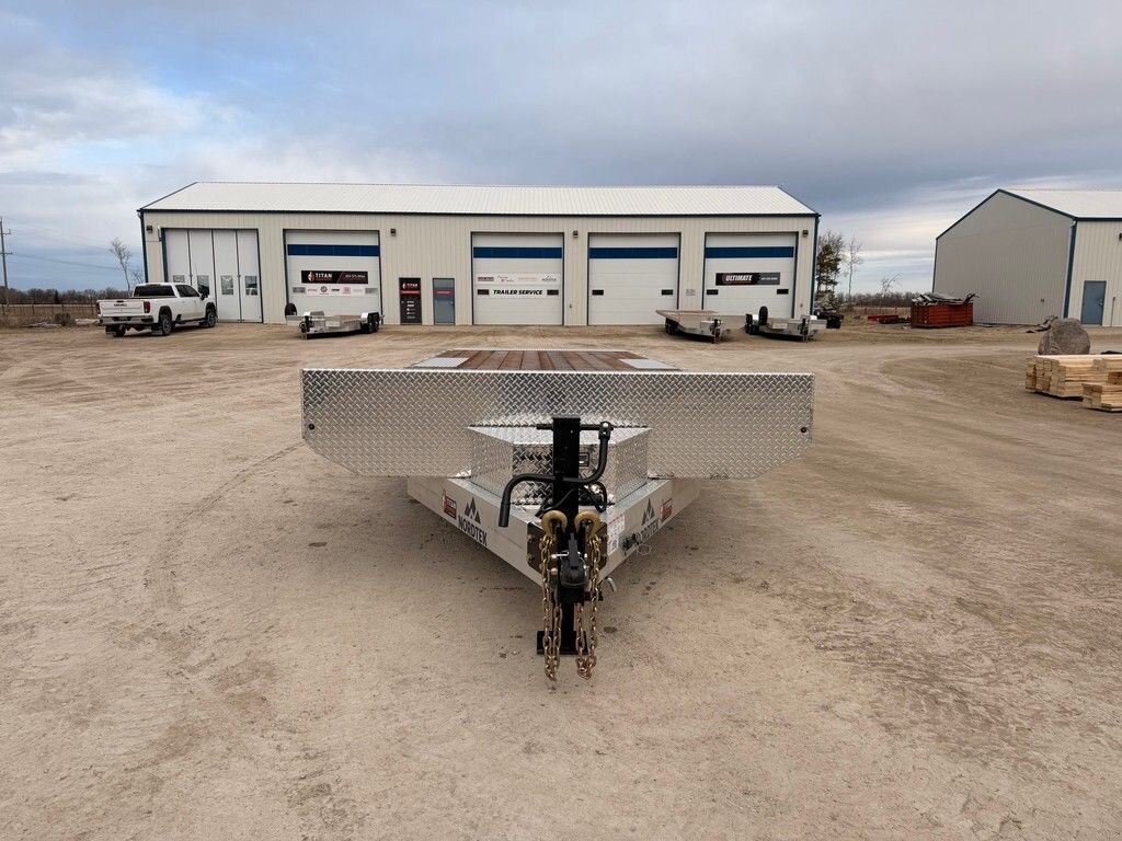 2027 Nordtek Trailers Aluminium 24' Tilting Deckover 14k Trailer