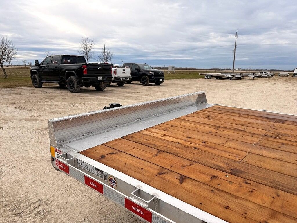 2027 Nordtek Trailers Aluminium 24' Tilting Deckover 14k Trailer